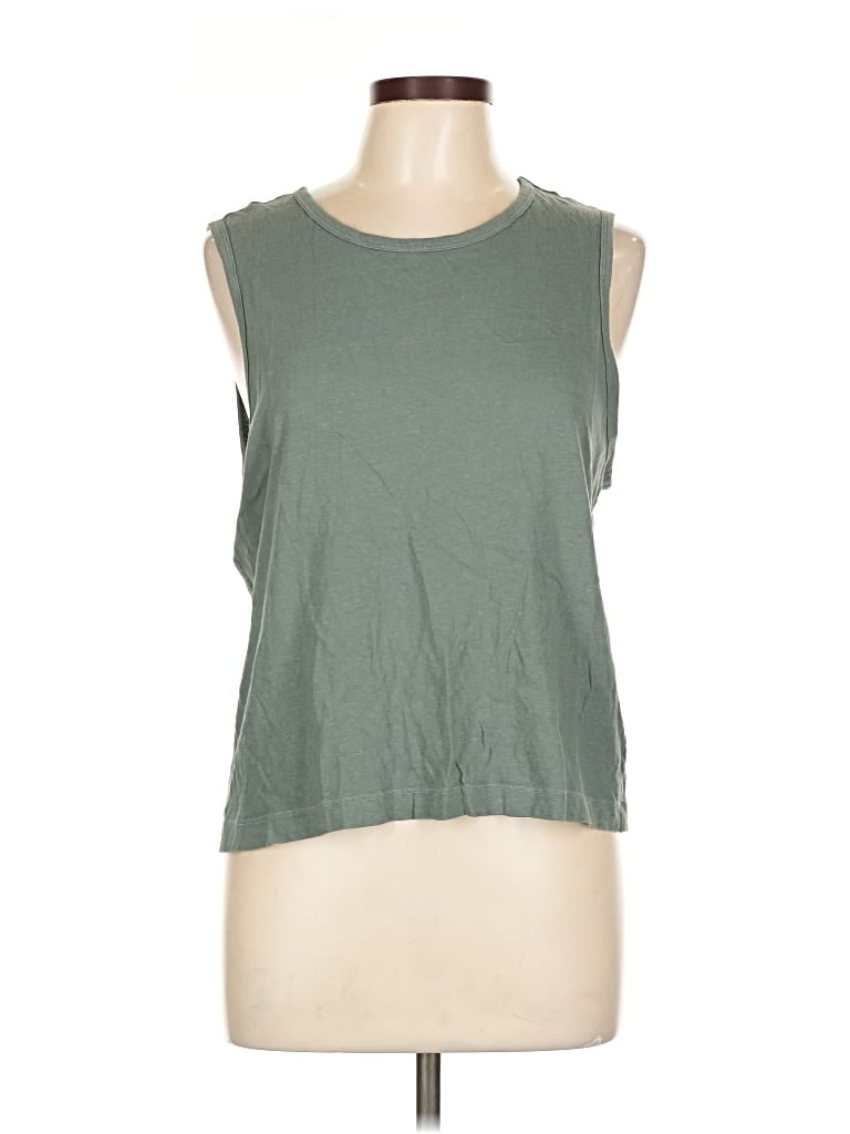 Pre-owned Gap Sleeveless T-shirt In Green