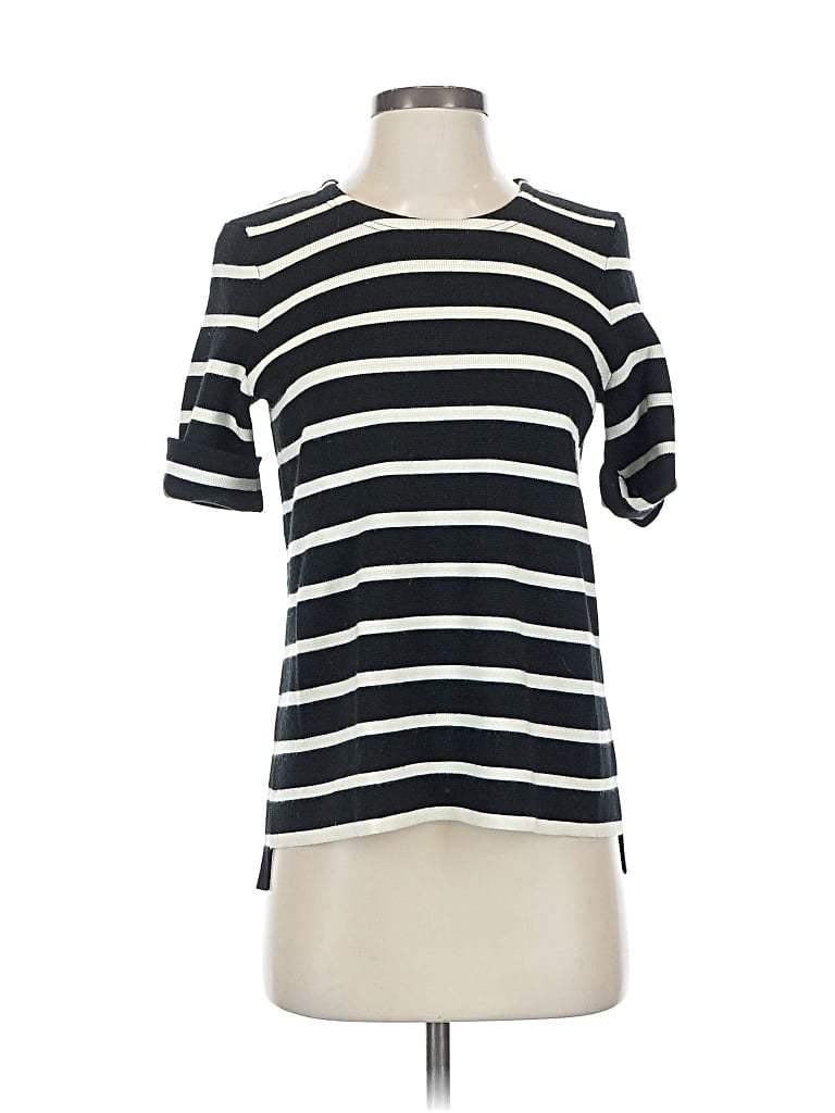 Pre-owned Madewell Wool Pullover Sweater In Black