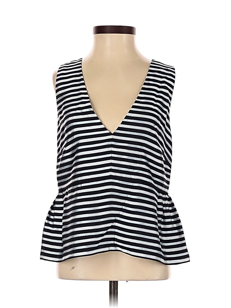 Pre-owned Elizabeth And James Sleeveless Blouse In Black