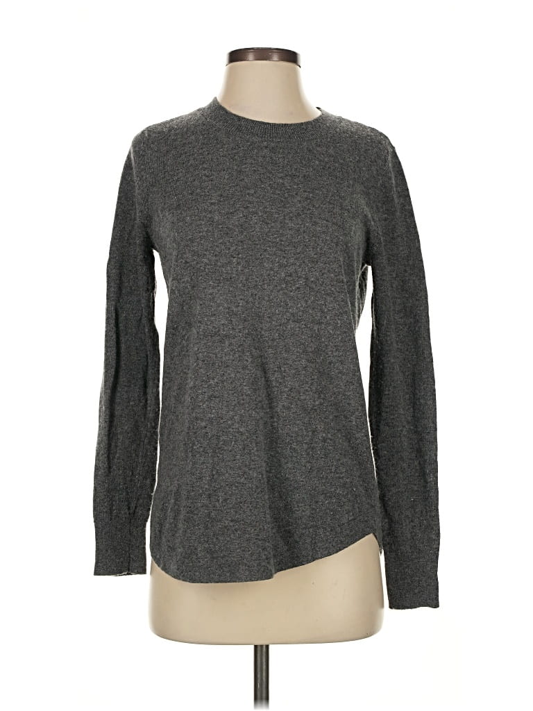 Pre-owned Ann Taylor Loft Pullover Sweater In Gray