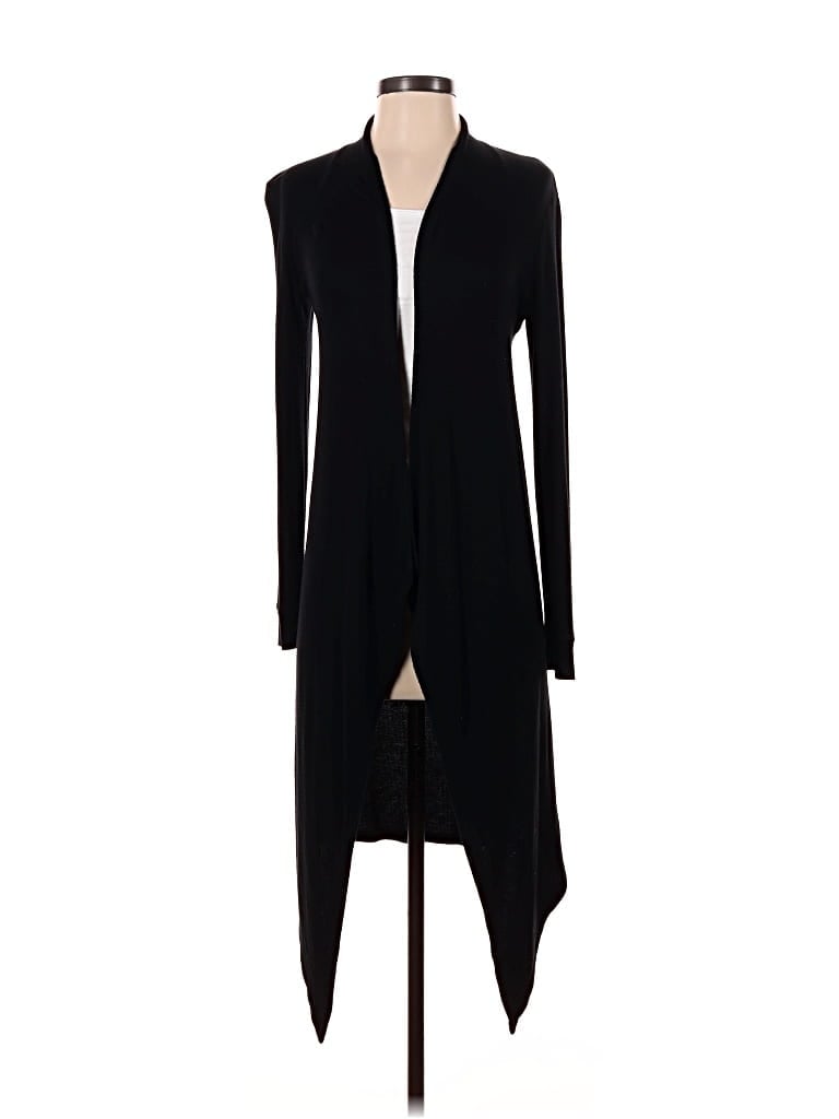 Pre-owned Inc International Concepts Cardigan Sweater In Black