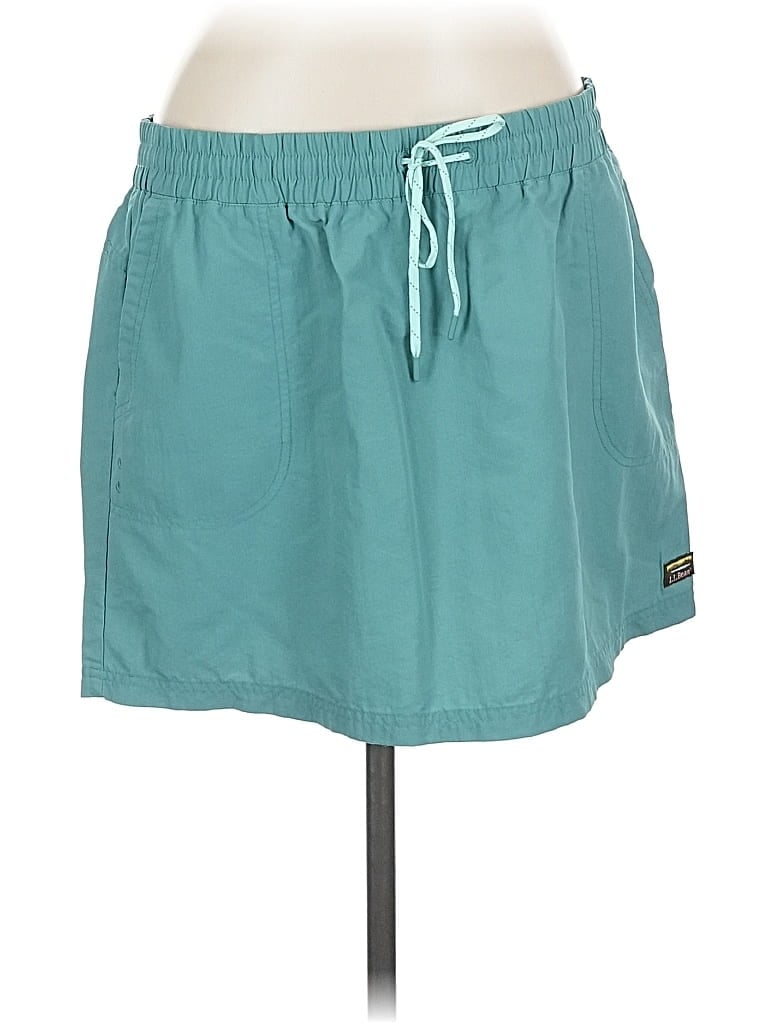 Pre-owned L.l.bean Casual Skirt In Blue