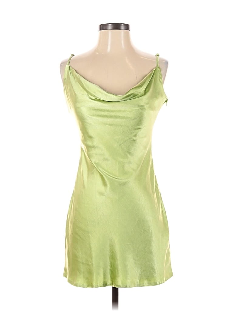Pre-owned Nasty Gal Inc. Cocktail Dress In Green