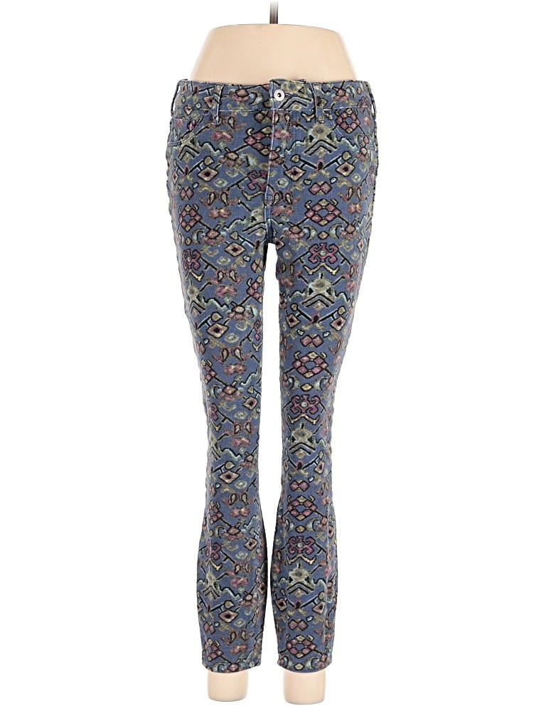 Pre-owned Pilcro And The Letterpress Casual Pants In Blue