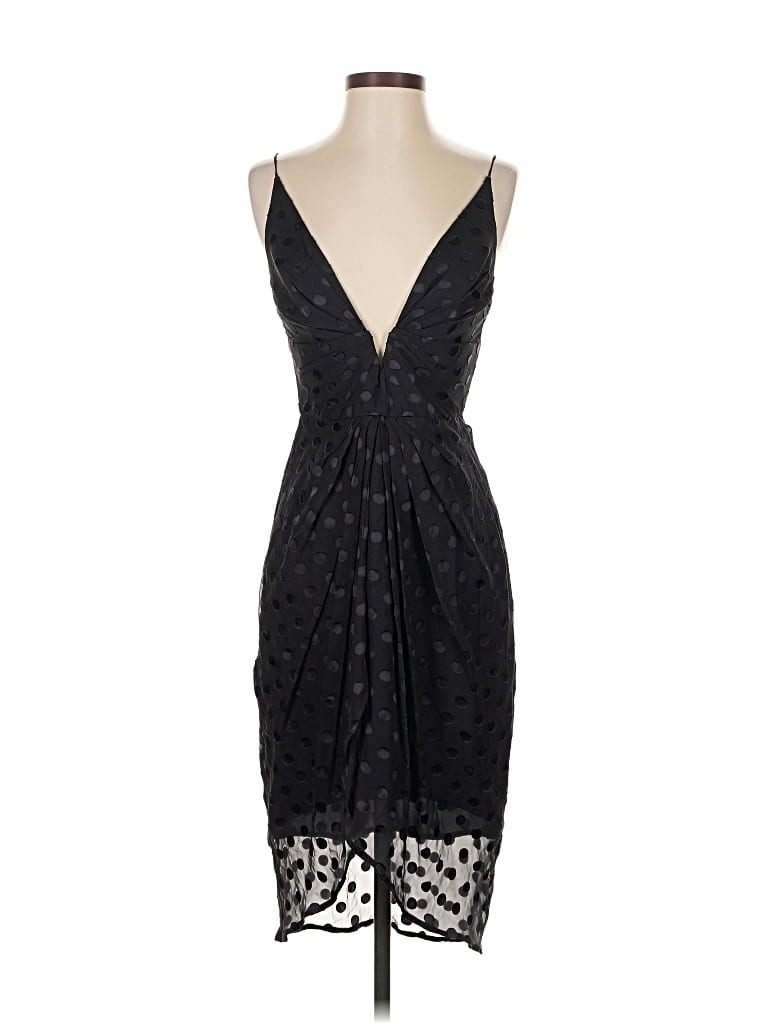 Pre-owned Zimmermann Cocktail Dress In Black