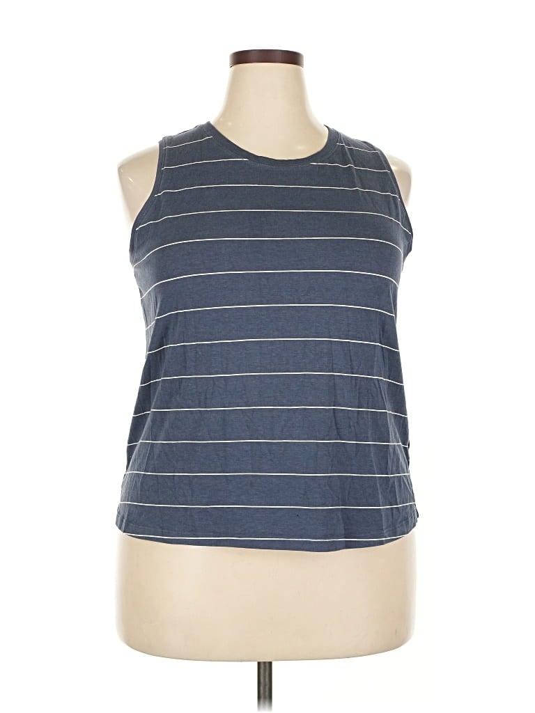 Pre-owned Calia Sleeveless T-shirt In Blue