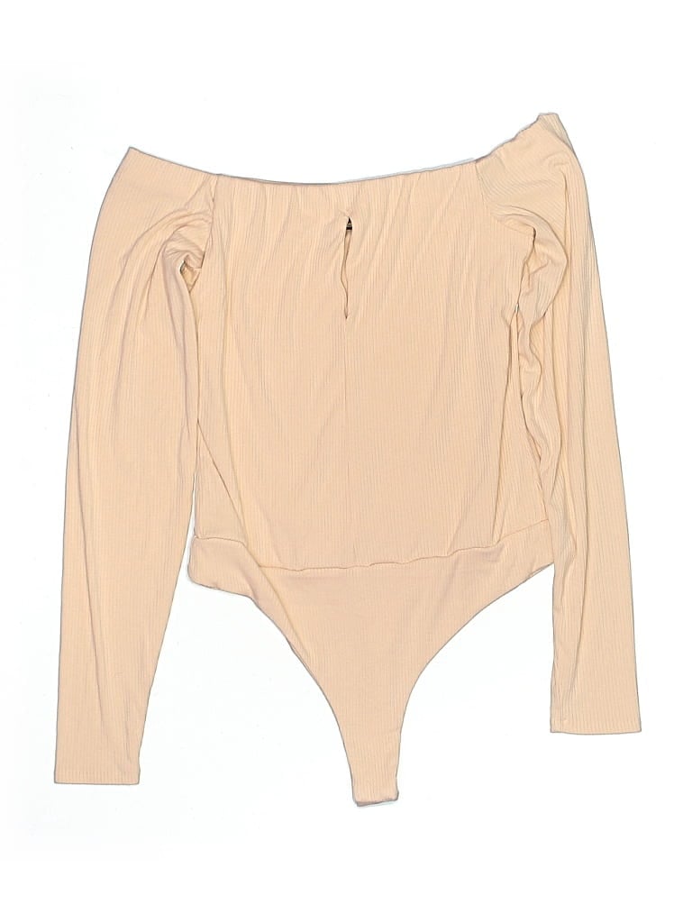 Pre-owned Afrm Bodysuit In Brown