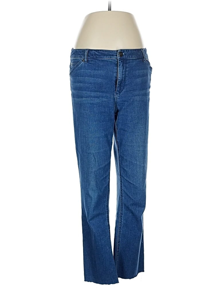 Pre-owned Jjill Jeans In Blue