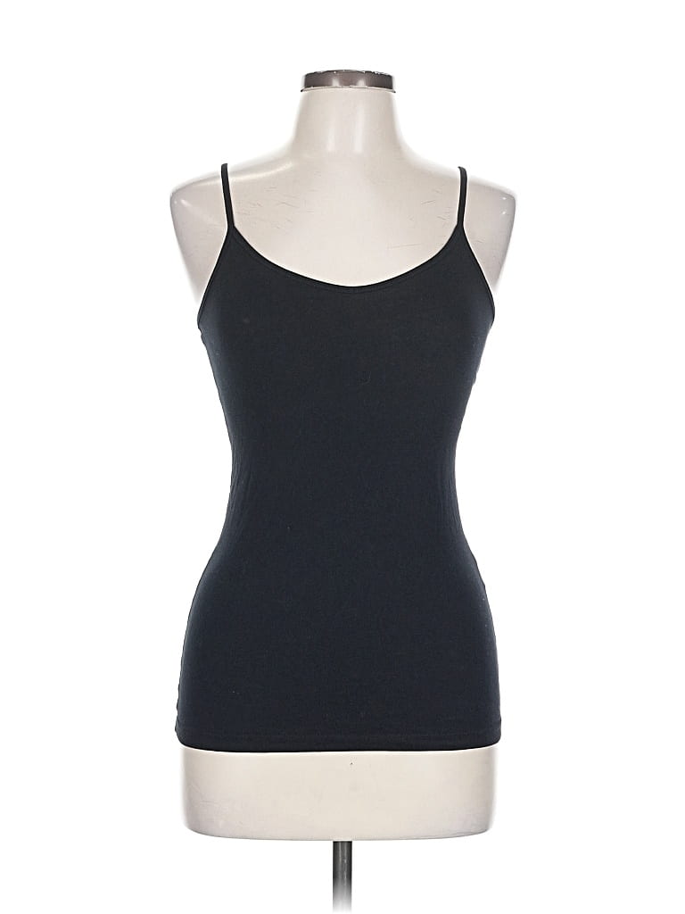 Pre-owned Forever 21 Tank Top Black Halter Neckline Tops