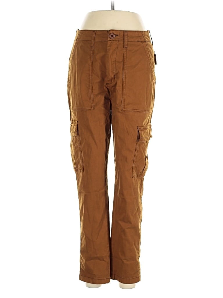 Pre-owned Kensie Cargo Pants In Brown