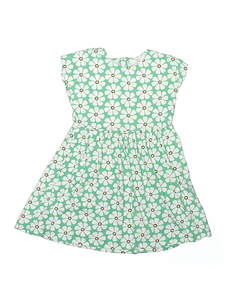 Pre-owned Primary Clothing Kids' Dress In Green