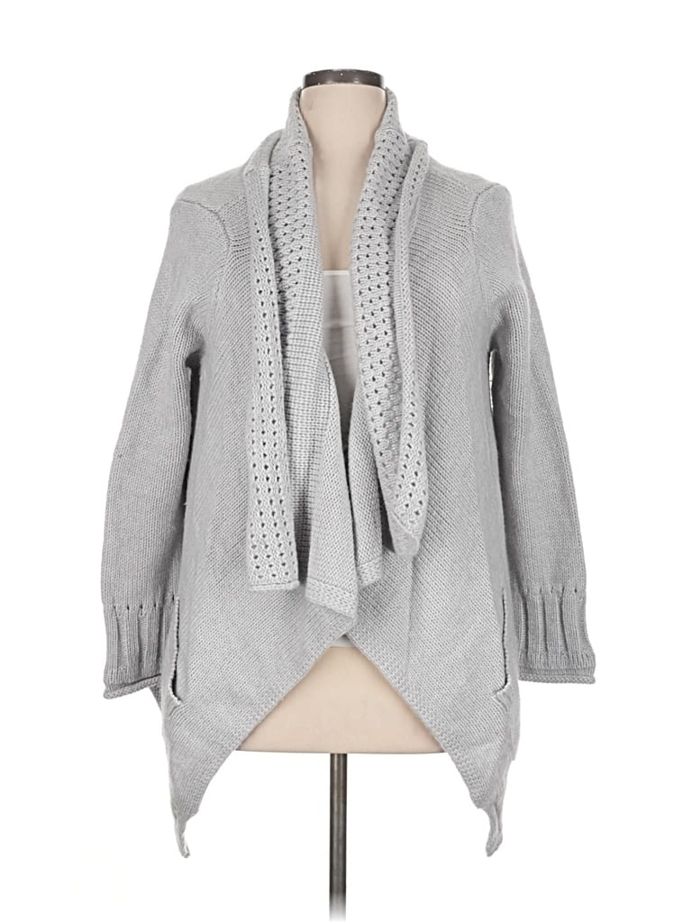 Pre-owned Michael Michael Kors Cardigan Sweater In Gray