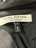 Halston Heritage Metallic Black Cocktail Dress Size 2 - photo 7