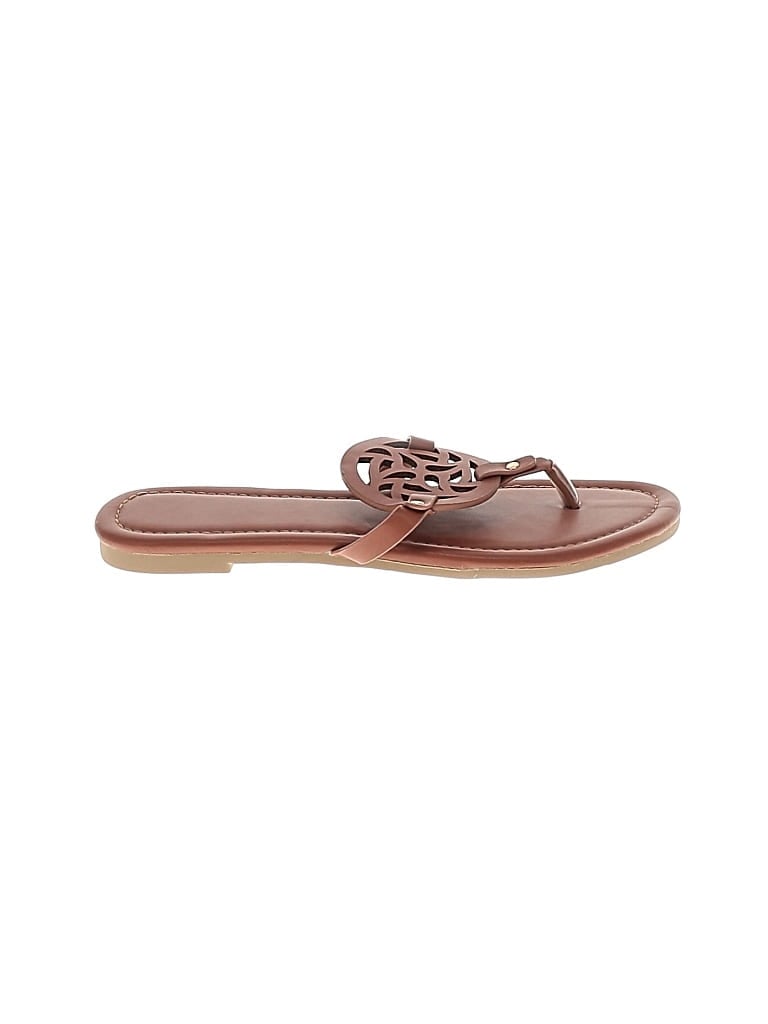Pre-owned Unbranded Sandals In Brown
