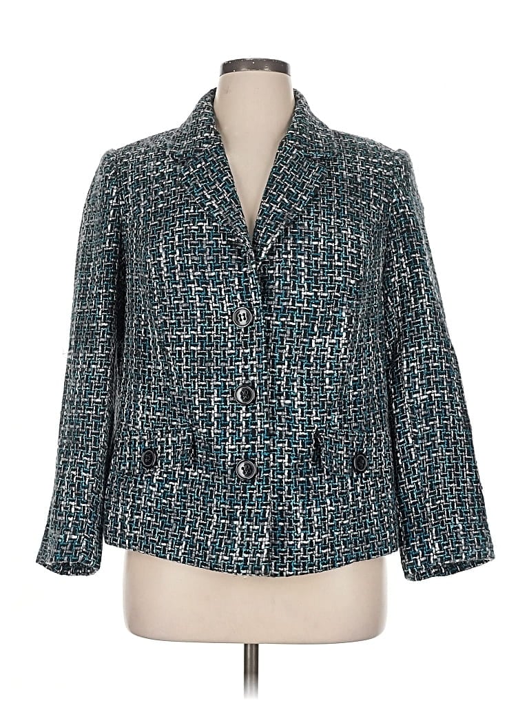 Pre-owned Harve Benard Blazer Jacket In Blue