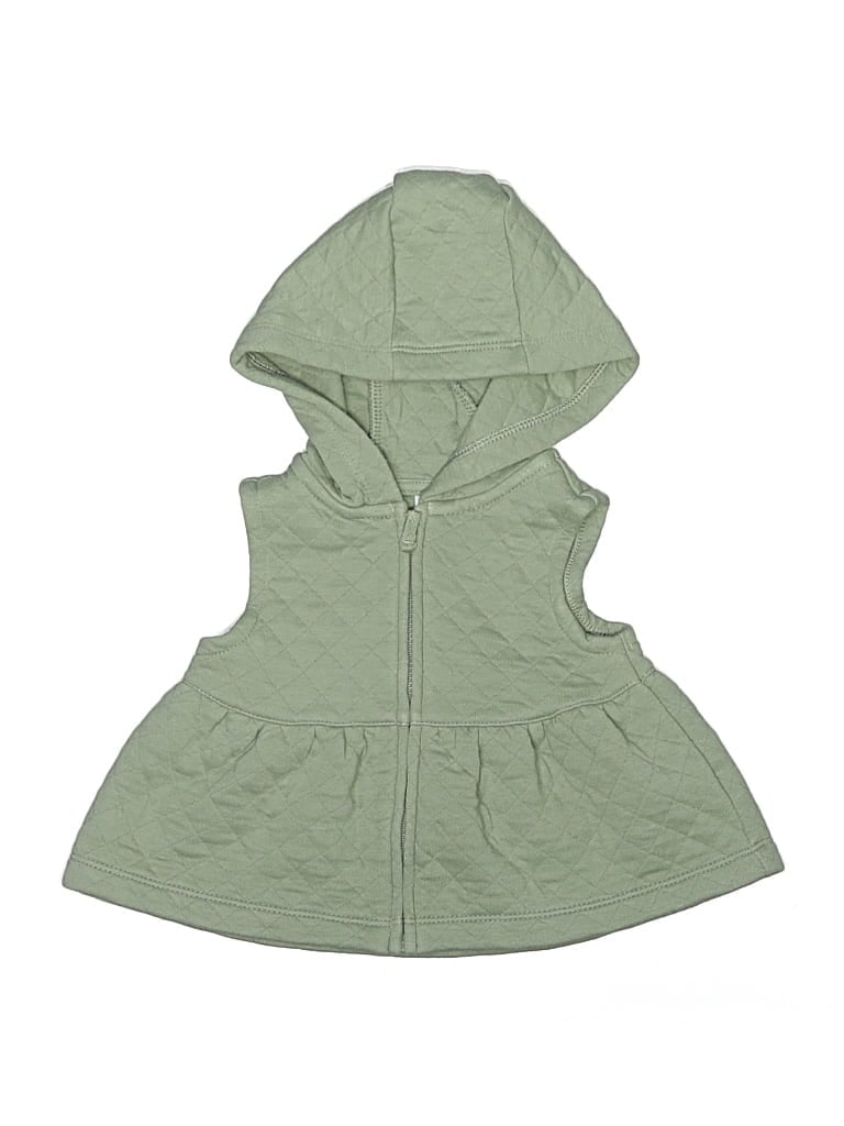 Pre-owned Carter's Babies' Vest In Green