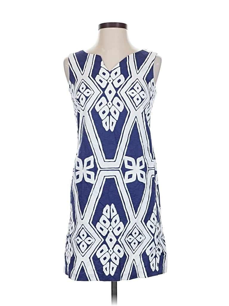 Pre-owned Tori Richard Casual Dress In Blue