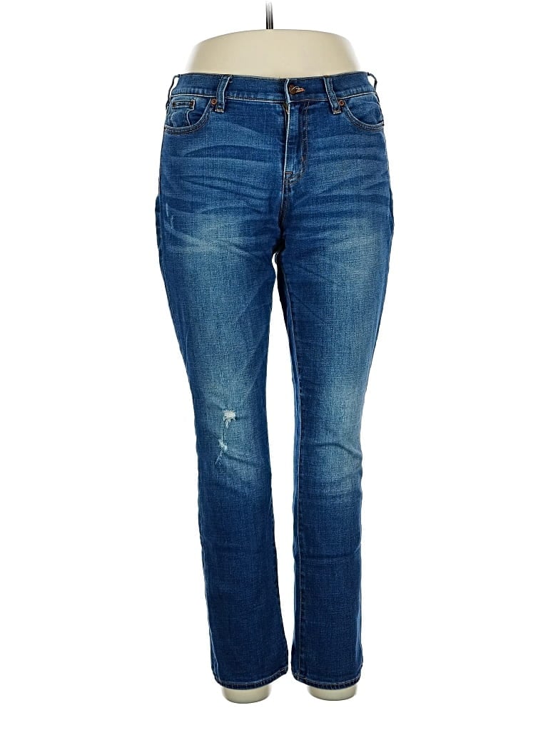 Pre-owned J.crew Factory Store Jeans In Blue