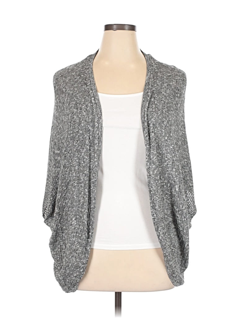 Pre-owned Old Navy Cardigan Sweater In Gray