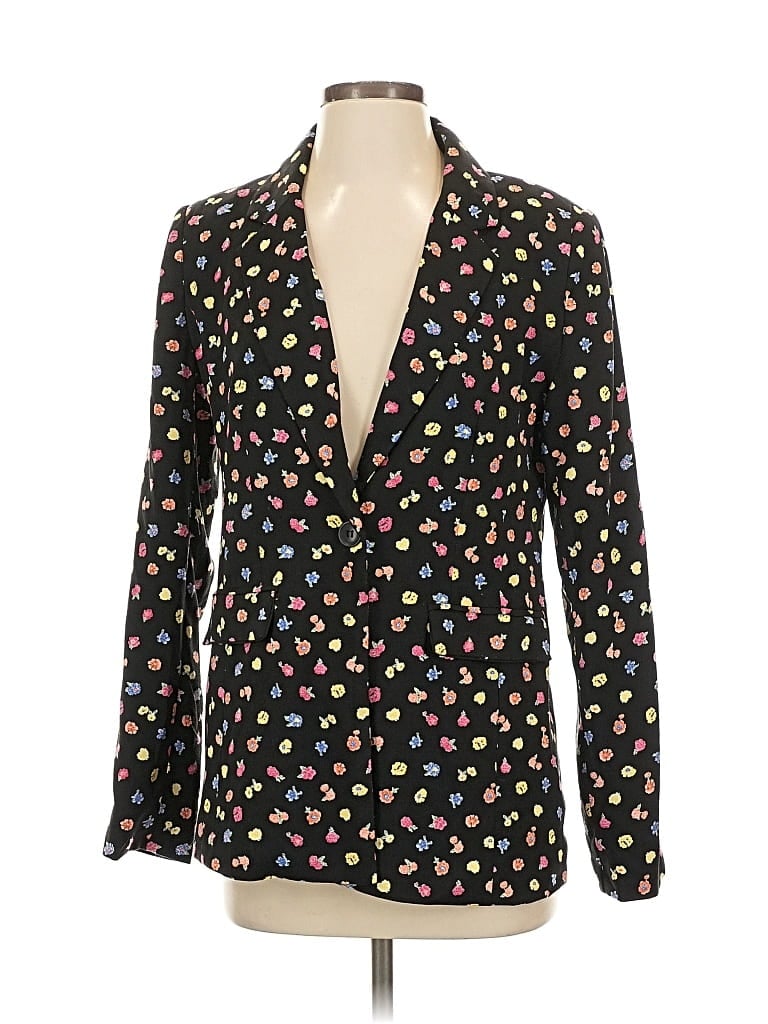 Pre-owned T Tahari Blazer Jacket In Black