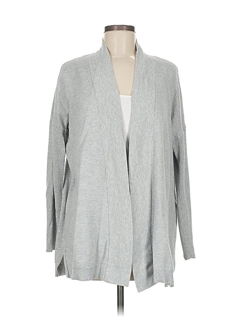 Pre-owned Banana Republic Factory Store Cardigan Sweater In Gray
