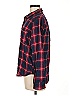 Hollister Plaid Red Long Sleeve Button-Down Shirt Size M - photo 5