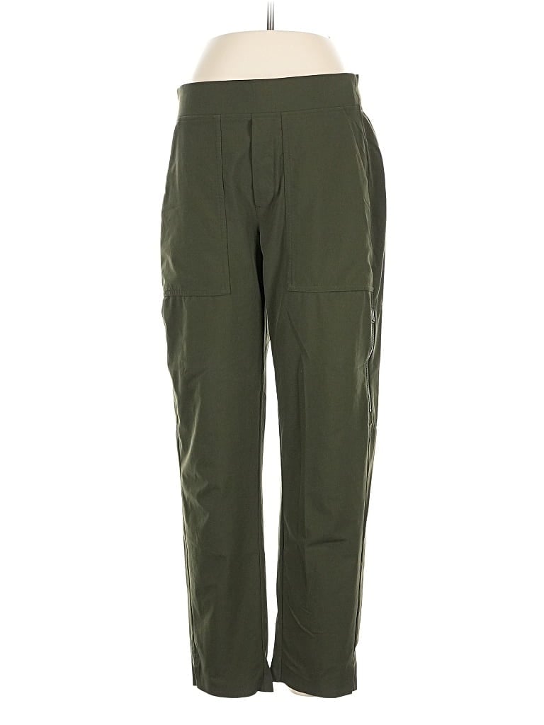 Pre-owned Athleta Cargo Pants In Green