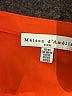 Maison d' Amelie 100% Polyester Orange Short Sleeve Blouse Size XS - photo 7