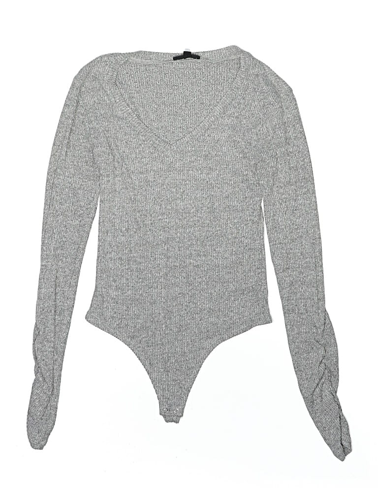 Pre-owned Jessica Simpson Bodysuit In Gray