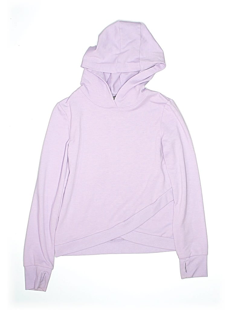 Pre-owned Eddie Bauer Kids' Pullover Hoodie In Purple