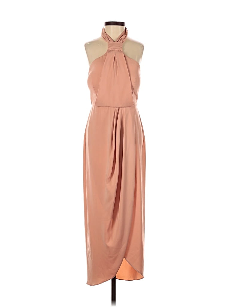 Pre-owned Shona Joy Cocktail Dress In Pink