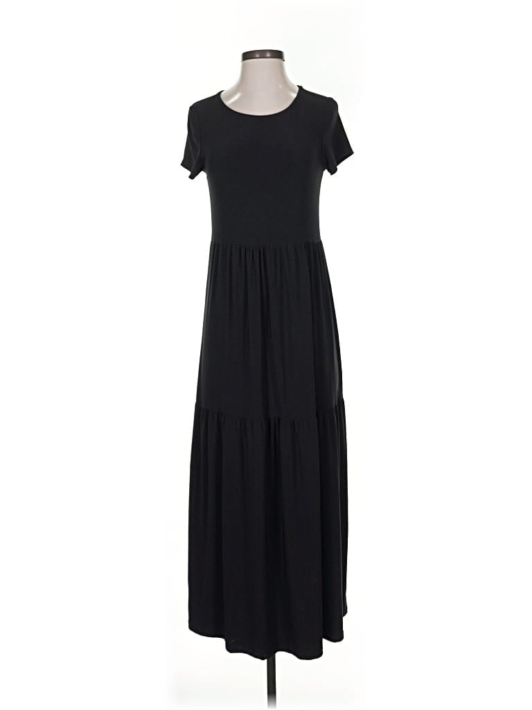 Pre-owned Nicole Miller Casual Dress In Black