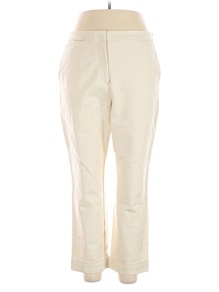 Pre-owned Ann Taylor Factory Khaki Pant In White