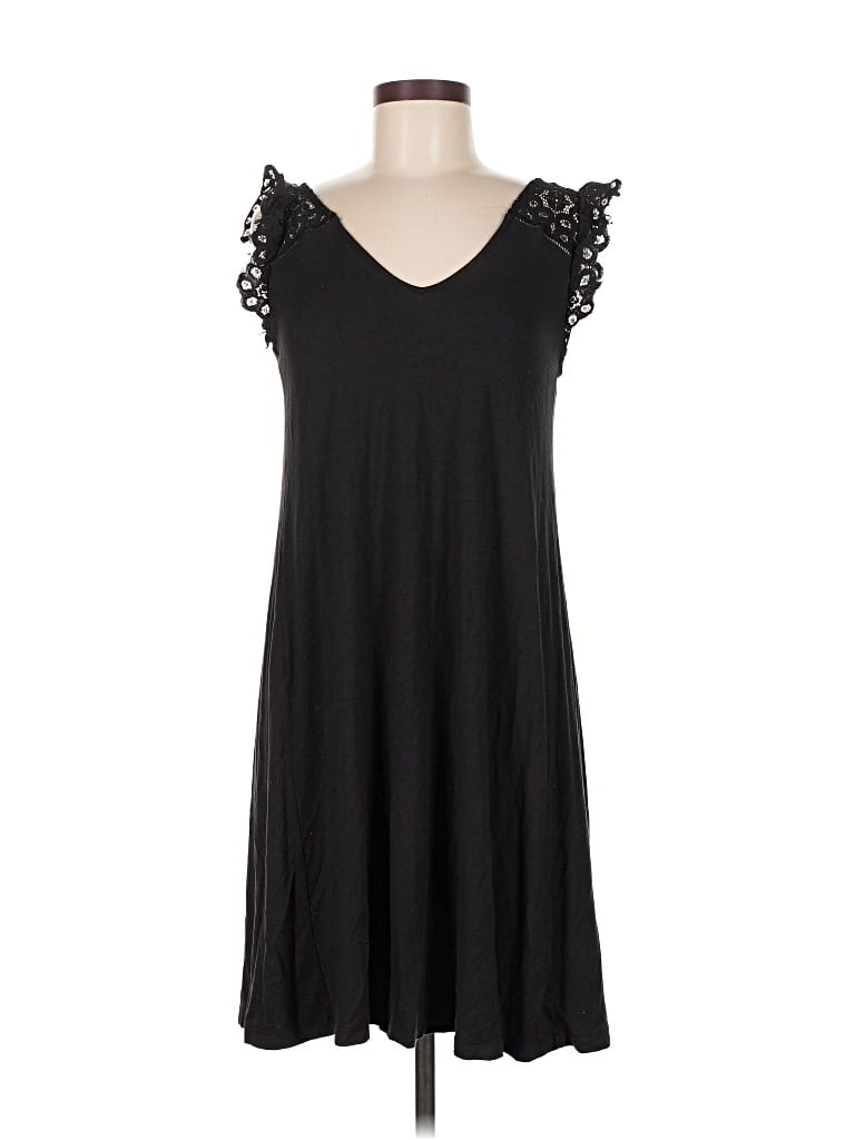 Pre-owned Ann Taylor Loft Casual Dress In Black