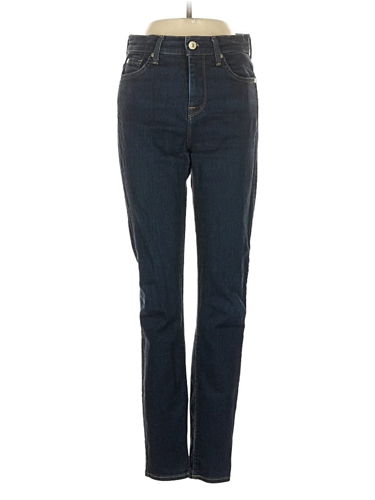 Pre-owned 7 For All Mankind Jeans In Blue