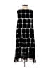 Max Studio 100% Polyester Graphic Black Cocktail Dress Size S - photo 2