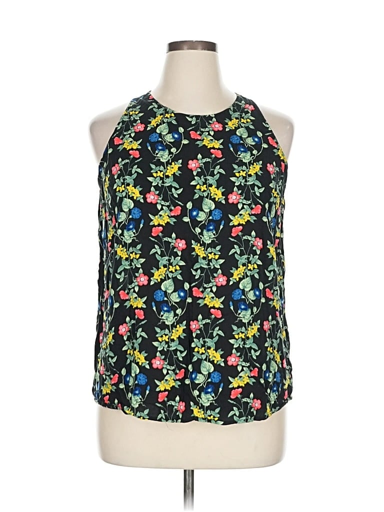Pre-owned Old Navy Sleeveless Blouse In Black