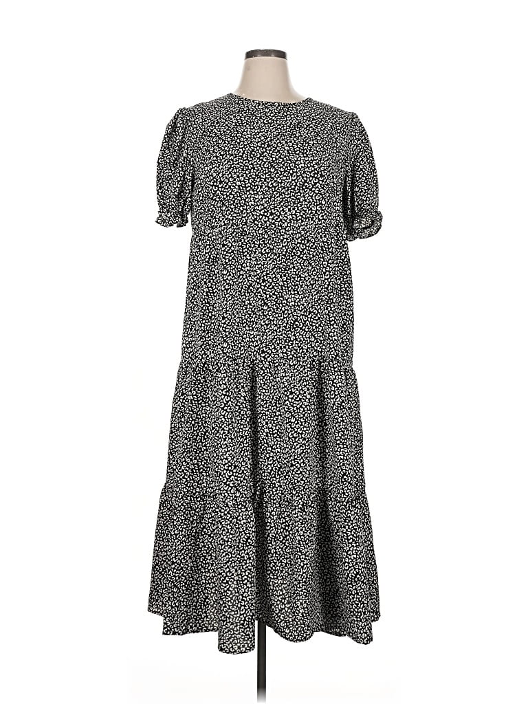 Pre-owned Prettygarden Casual Dress In Gray
