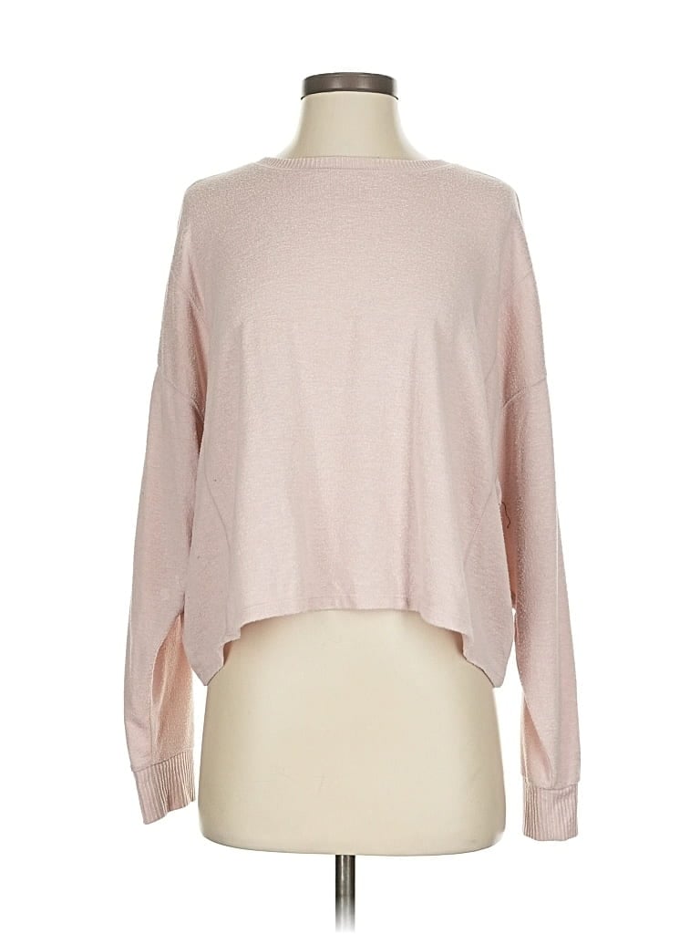 Pre-owned Lucky Brand Pullover Sweater In Pink