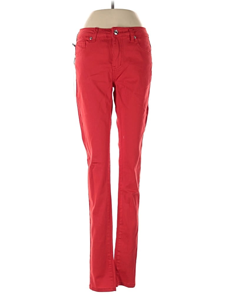 Pre-owned Bamboo Jeans In Red