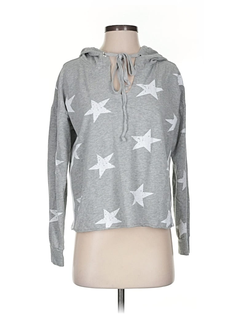 Pre-owned Assorted Brands Pullover Hoodie In Silver