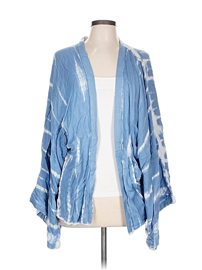 Pre-owned Sim & Sam Kimono In Blue