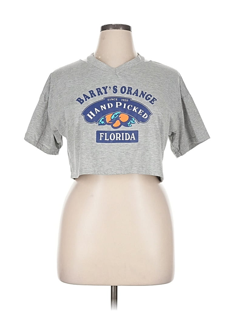 Pre-owned Unbranded Short Sleeve T-shirt In White