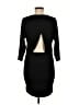 Bobi BLACK Solid Black Cocktail Dress Size M - photo 2