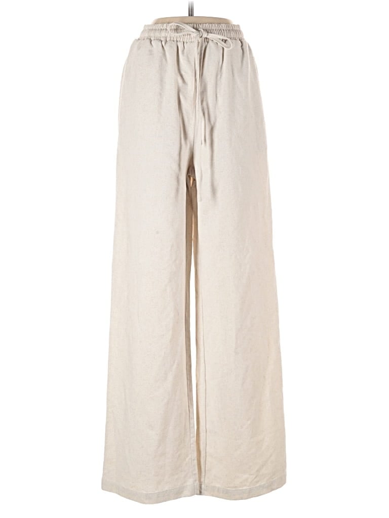 Pre-owned Commense Casual Pants In White