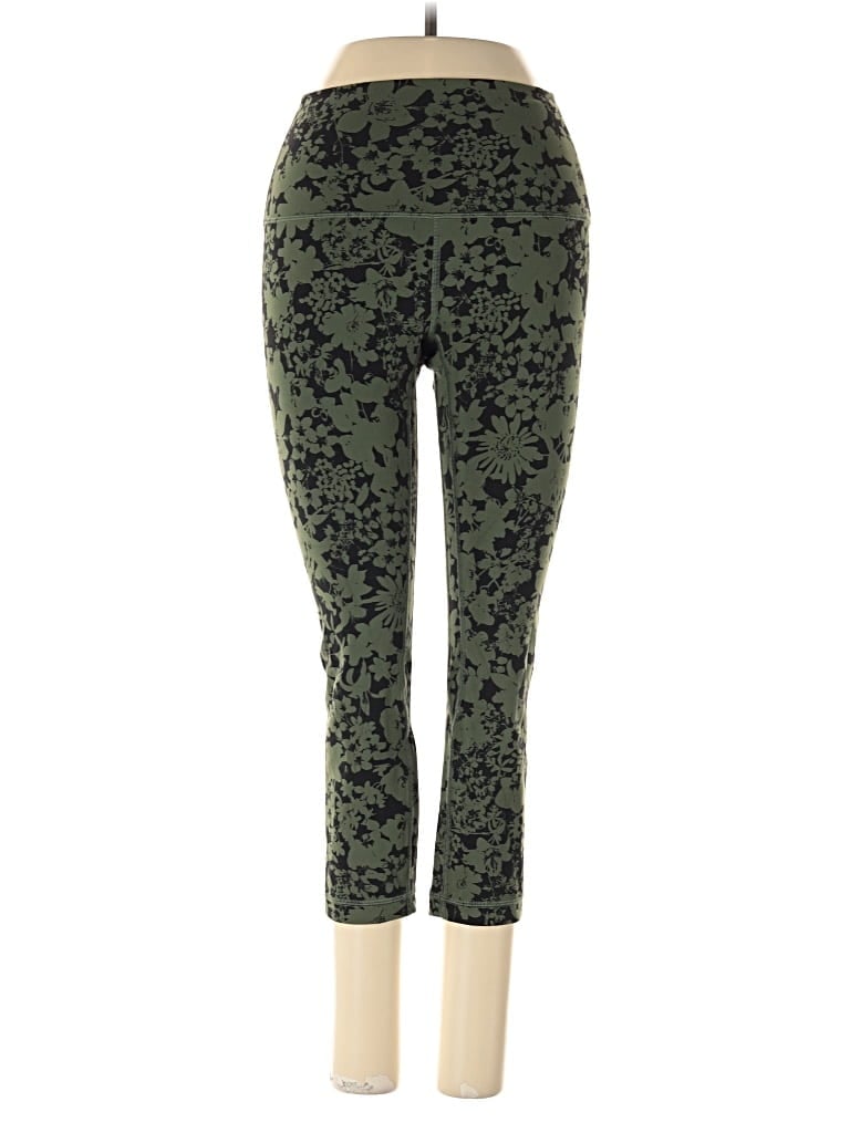 Pre-owned Lululemon Athletica Casual Pants In Green