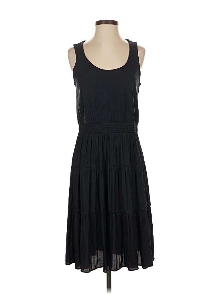 Pre-owned Ann Taylor Casual Dress In Black
