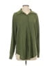 Blanc Green Long Sleeve Blouse Size S - photo 1