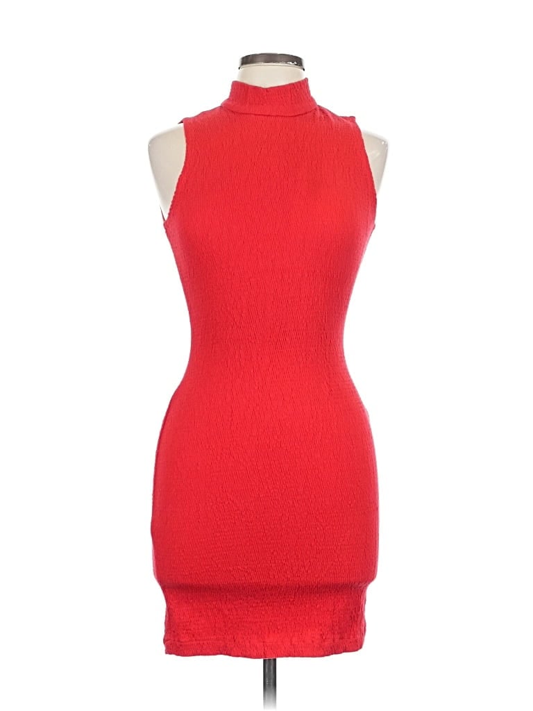 Pre-owned Assorted Brands Cocktail Dress In Red