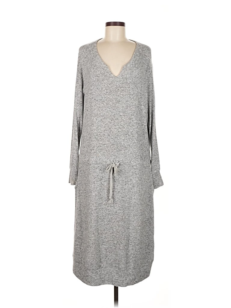 Pre-owned Soft Surroundings Casual Dress In Gray